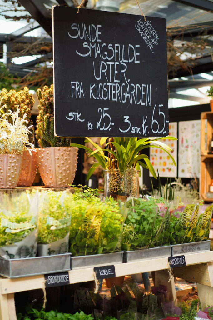 Torvehallerne market shopping