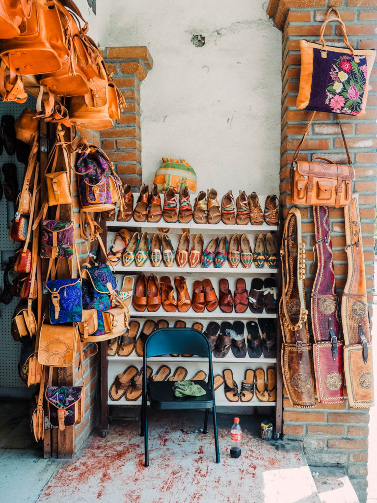 Leather goods in Todos Santos