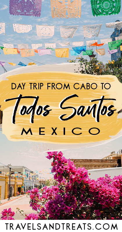 Todos Santos Driving Map