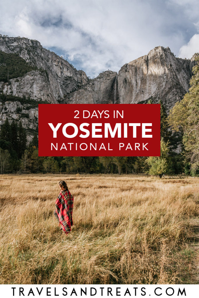 co dělat v Yosemitském národním parku; 2 dny v Yosemite