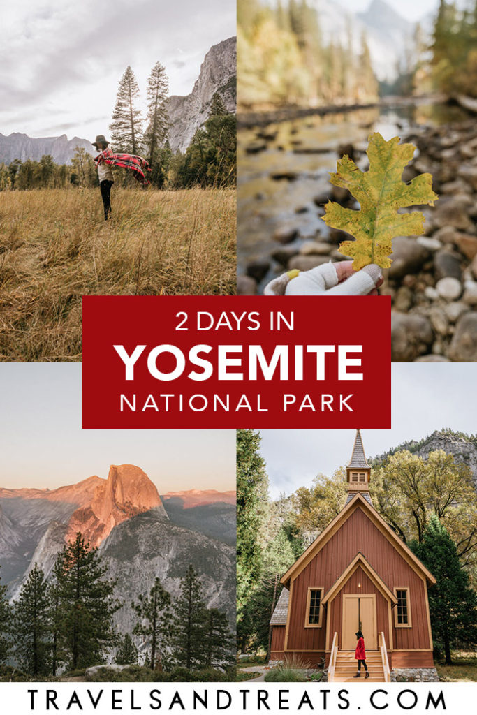 mi a teendő a Yosemite Nemzeti Parkban; 2 nap Yosemite-ben