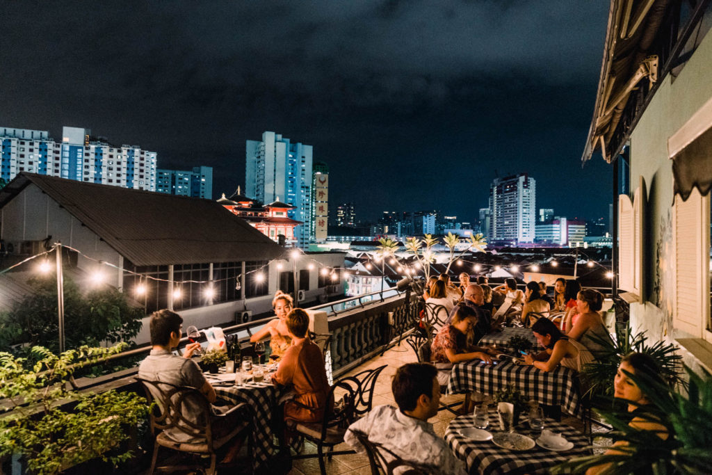 Instagram-worthy places in Singapore: Aria Roofbar at The Scarlet Singapore