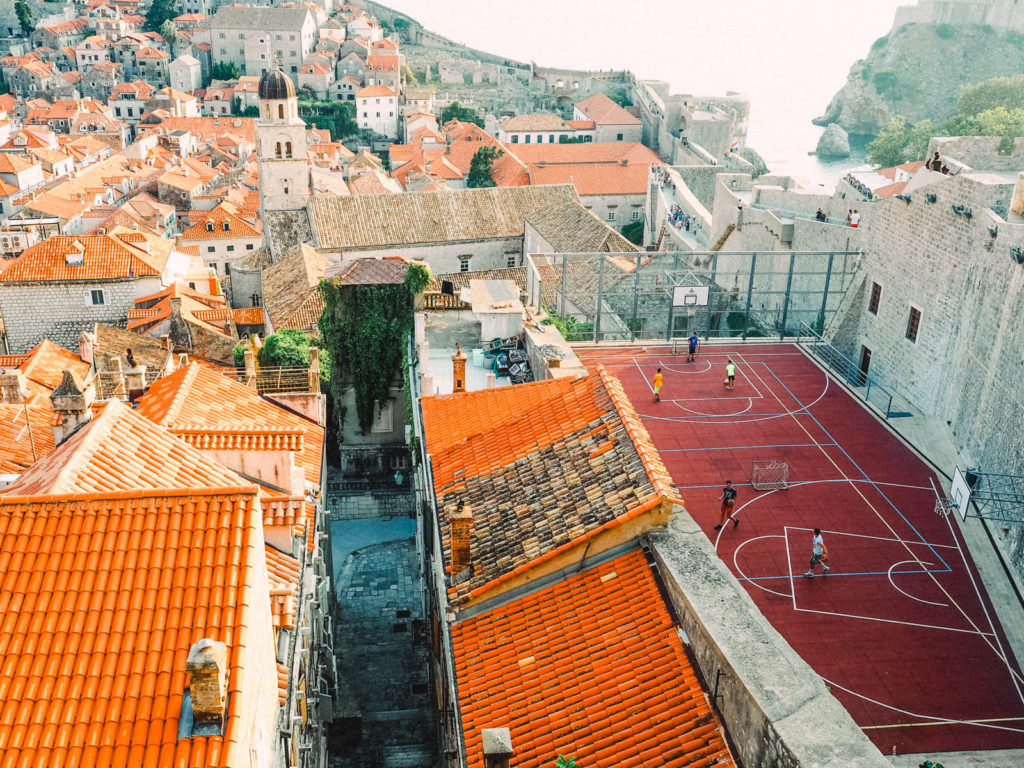 Dubrovnik Old Town Basketball Court