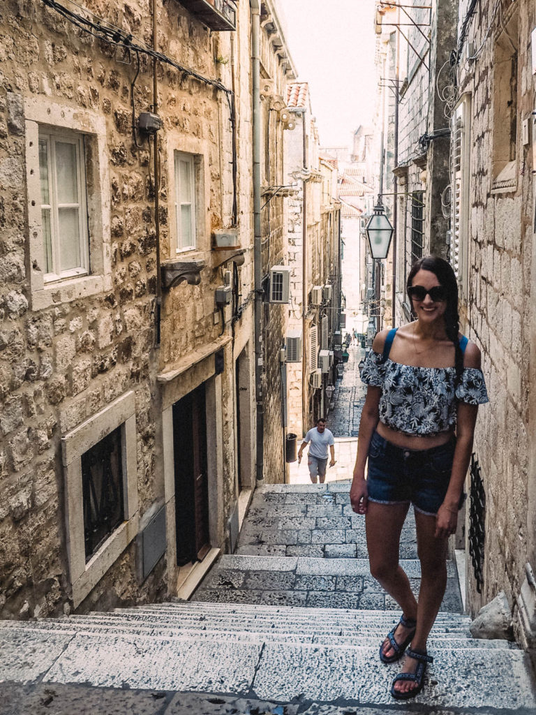 Old town Dubrovnik side streets