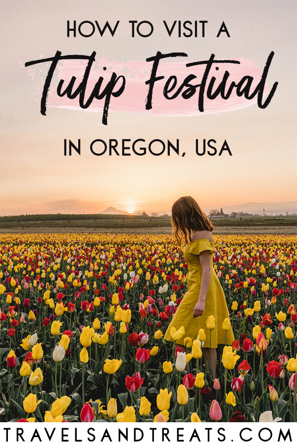 Visit Wooden Shoe Tulip Festival near Portland, Oregon #Oregon #tulips #Portland #festival