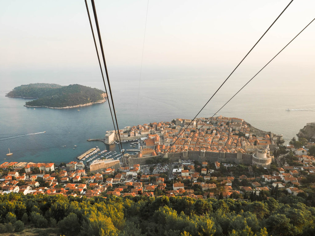 Ride the Cable Car in Dubrovnik, Croatia