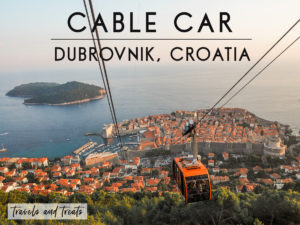 Cable Car in Dubrovnik, Croatia