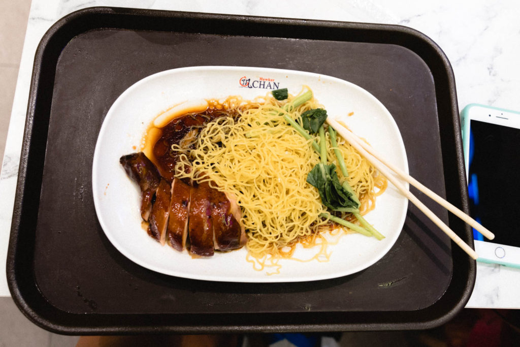 The World's Cheapest Michelin Star Meal in Singapore