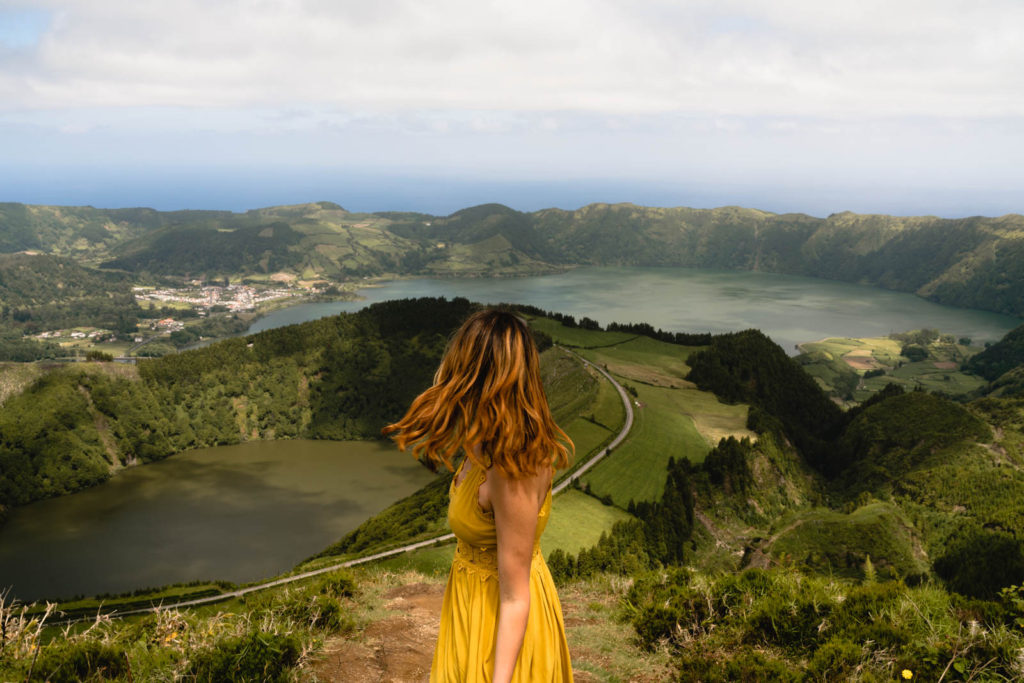 Sete Cidades and the Best View in Sao Miguel, Azores