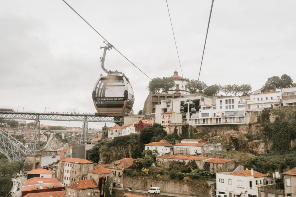 Ride the cable car in Porto, Portugal