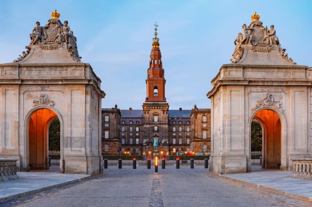 Christiansborg Palace visit during one day in Copenhagen