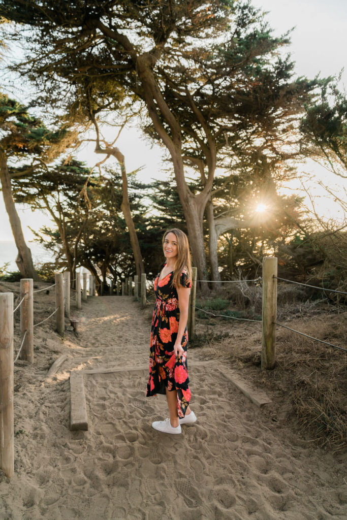 Golden hour photos on the Lands End Trail in San Francisco