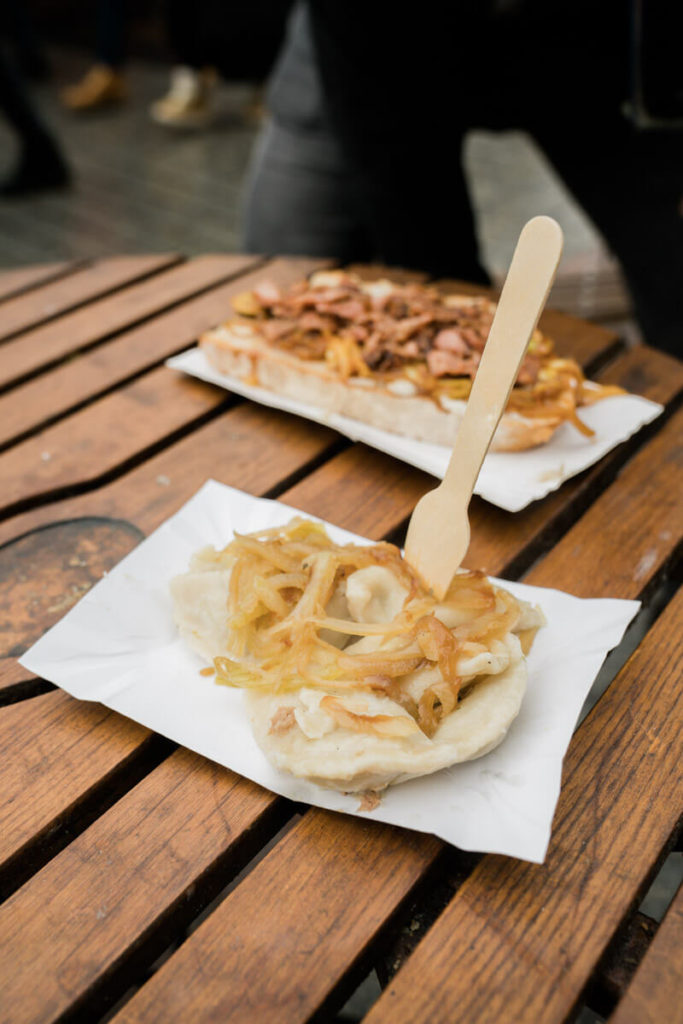 Try pierogis when you visit Krakow for a day